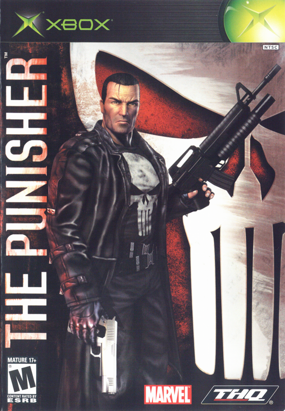 The Punisher box art for Xbox